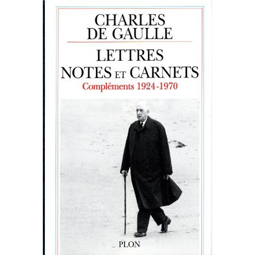 LETTRES, NOTES ET CARNETS. Compléments 1924-1970
