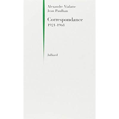 Correspondance. 1921-1968