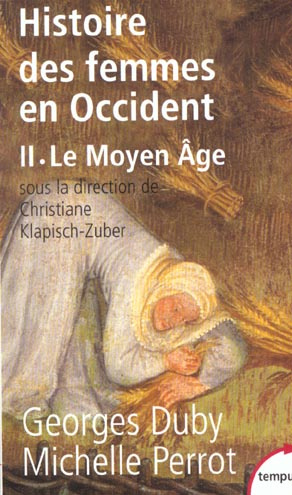 Histoire des femmes en Occident. Tome 2, Le Moyen Age