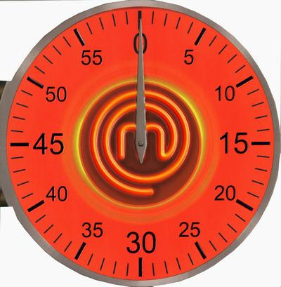 L'horloge MasterChef. 120 recettes, de l'entrée au dessert, à cuisiner avec plaisir en 10, 20 ou 30