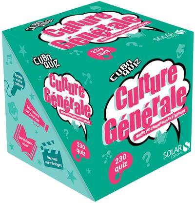 CUBOQUIZ - CULTURE GENERALE -NOUVELLE EDITION-