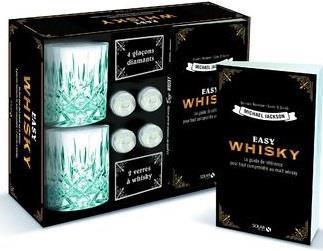 Coffret Easy whisky. Le guide de référencepour tout comprendre au malt whisky avec 2 verres à whisky