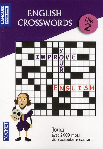 Mots croisés en anglais. Niveau 2