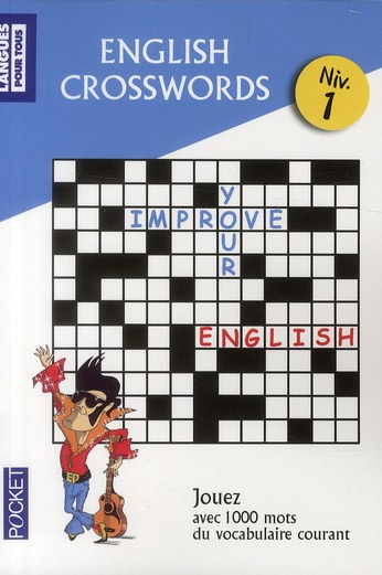 Mots croisés en anglais Niveau 1. Volume 2