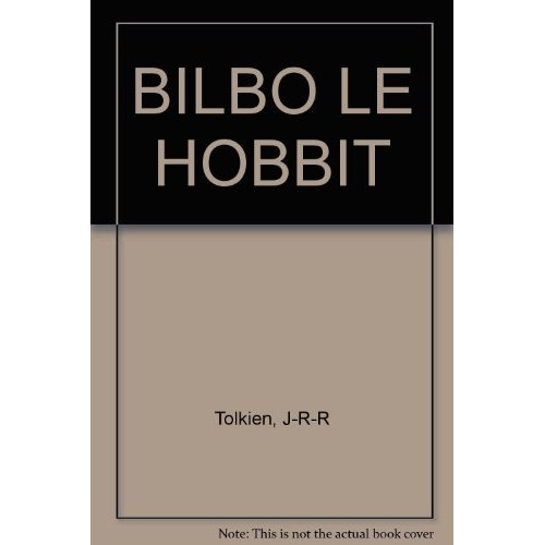 BILBO LE HOBBIT