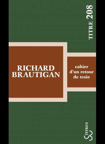 Cahier d'un retour de Troie