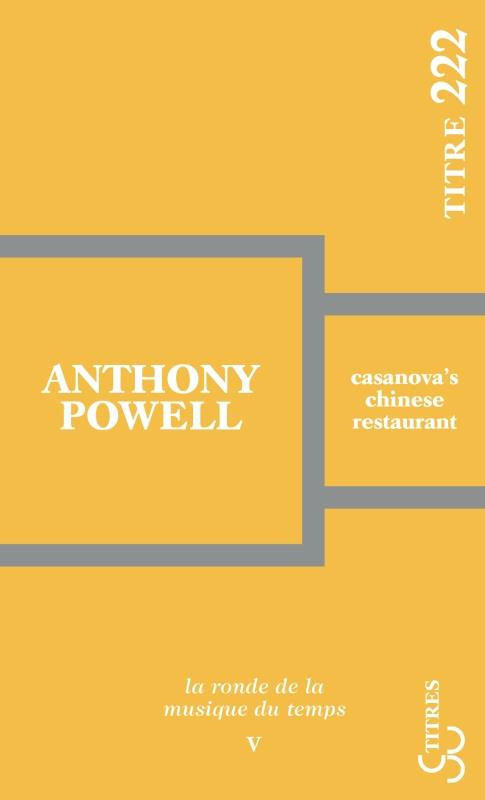 La ronde de la musique du temps Tome 5 : Casanova's chinese restaurant