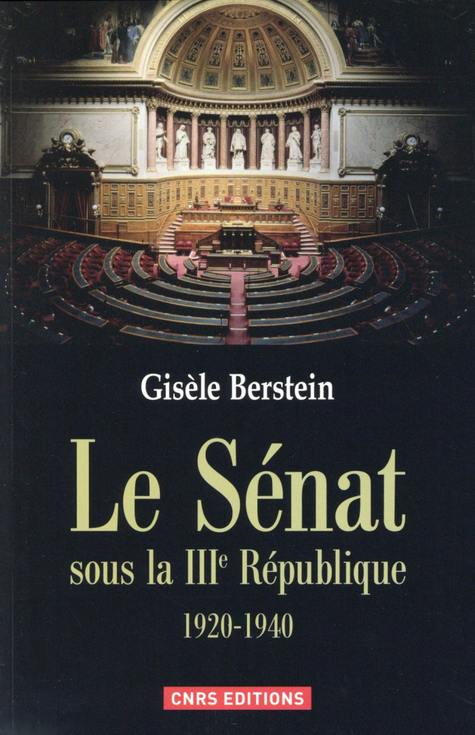 Le Sénat sous la IIIe République. 1920-1940