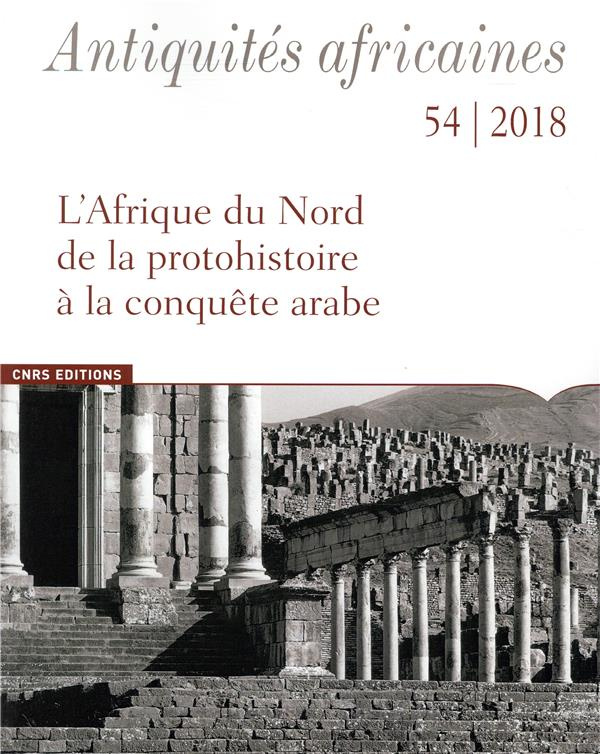 Antiquités africaines N° 54/2018