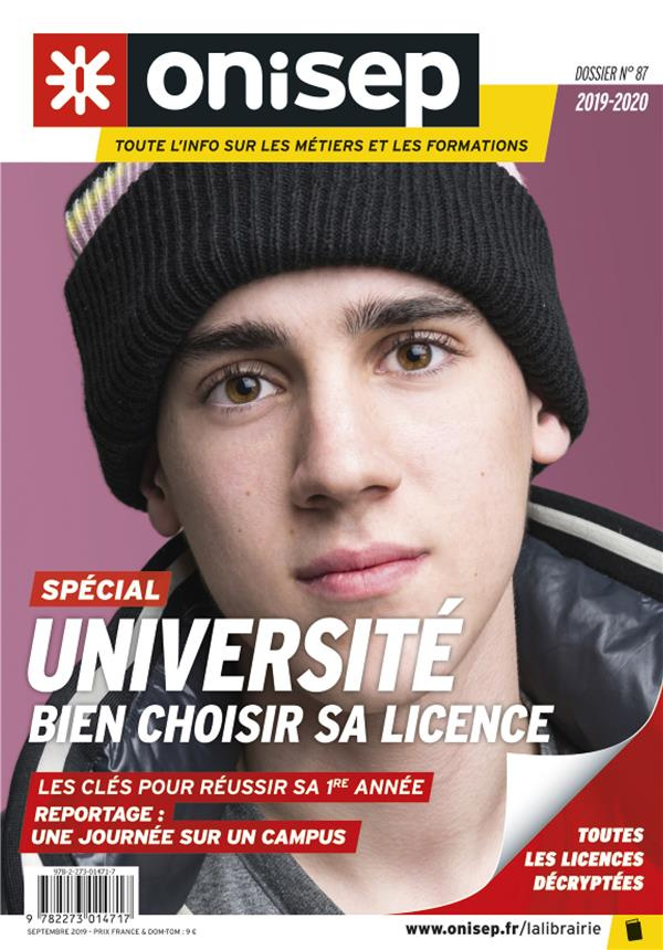 Université : bien choisir sa licence. Edition 2019-2020
