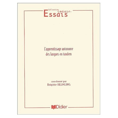 L'apprentissage autonome des langues en tandem