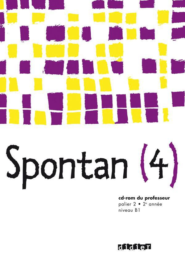 Allemand palier 2 - 2e année niveau B1 Spontan (4). 1 CD-ROM