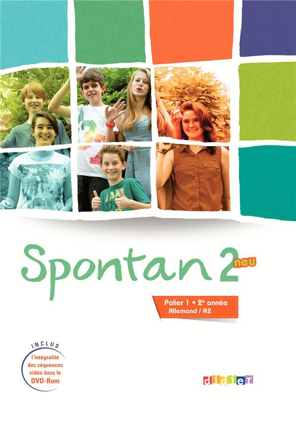 Spontan 2 neu 2e année. Avec 1 DVD
