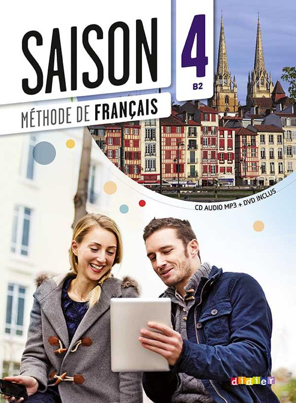 Saison 4 B2. Cahier d'activités, avec 1 DVD + 1 CD AUDIO