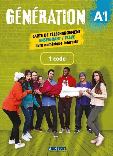 Génération 1 niveau A1. Carte de téléchargement enseignant/élève