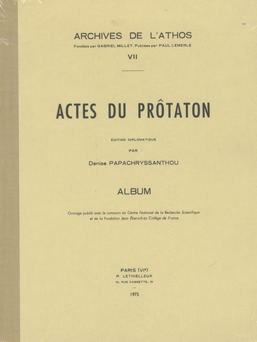 Actes du Prôtaton