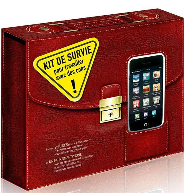 Kit de survie pour travailler avec des cons ! Coffret 2 volumes : Travailler avec des cons ; Travail