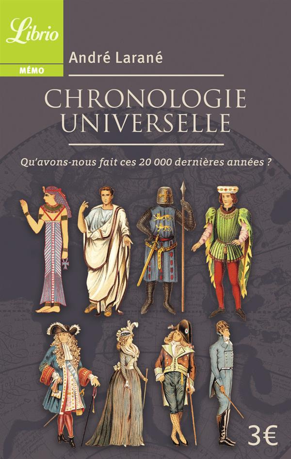 Chronologie universelle. Qu'avons-nous fait ces 20 000 dernières années ?