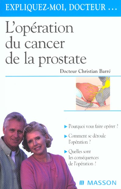 L'opération du cancer de la prostate