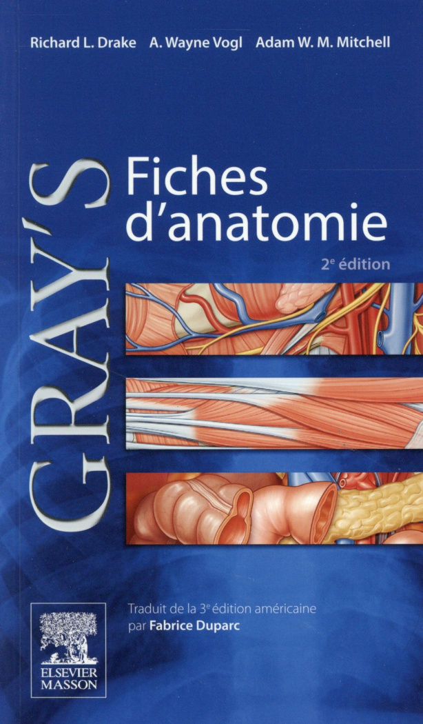 Gray's fiches d'anatomie. 2e édition