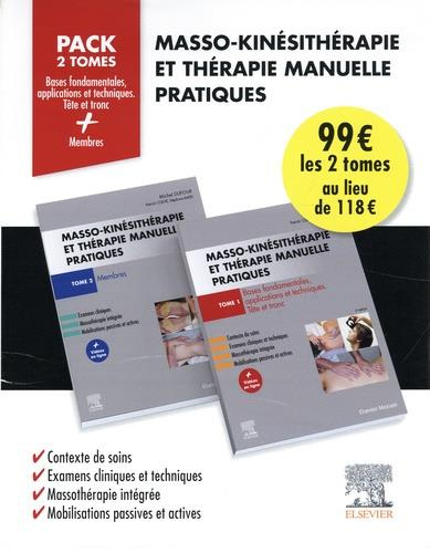 Masso-kinésithérapie et thérapie manuelle pratiques. Pack en 2 volumes : Bases fondamentales, applic