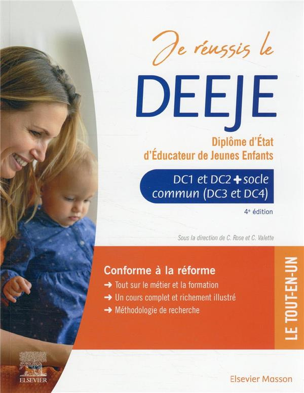 Je réussis le DEEJE. Diplôme d'Etat d'éducateur de jeunes enfants. Socle commun   option
