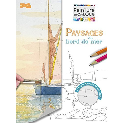 Paysages du bord de mer à l'aquarelle