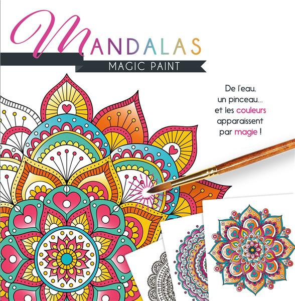 Mandalas. Avec un pinceau inclus