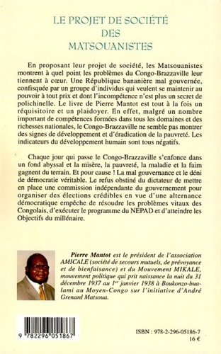 Le projet de société des matsouanistes