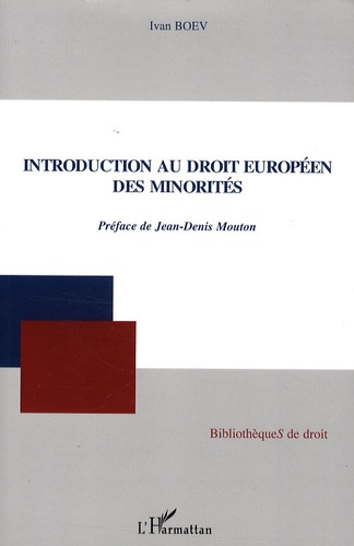 Introduction au droit européen des minorités