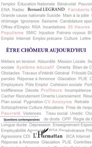 Etre chômeur aujourd'hui