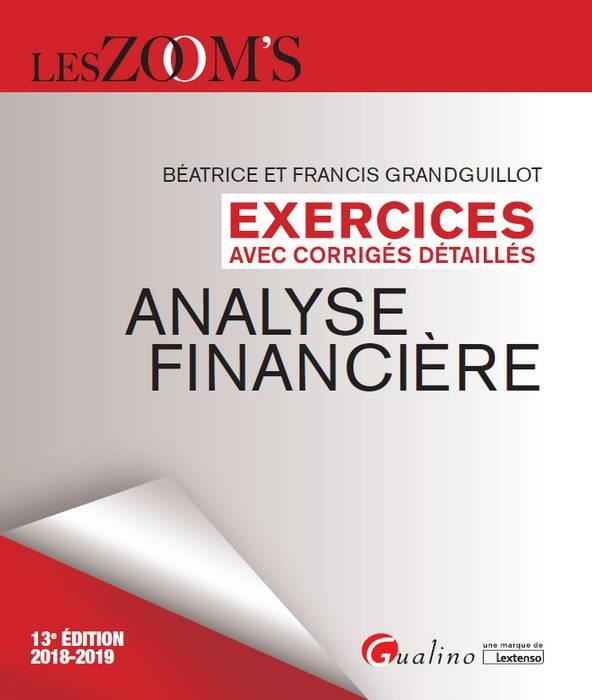 Analyse financière / Exercices avec corrigés détaillés