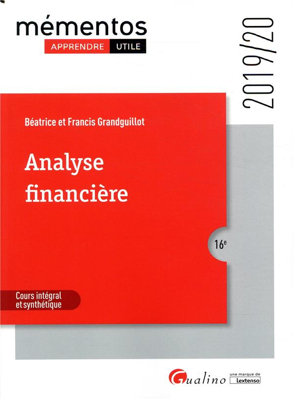 Analyse financière 2019 - 2020