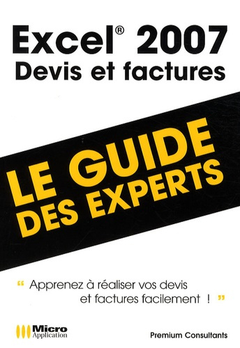 Excel 2007. Devis et factures