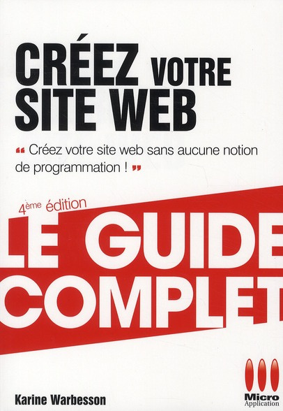 Créez votre site web. 4e édition