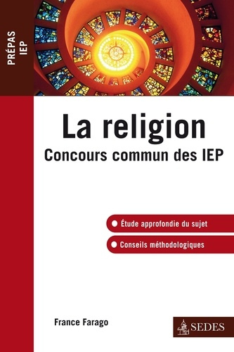 LA RELIGION - CONCOURS COMMUN DES IEP