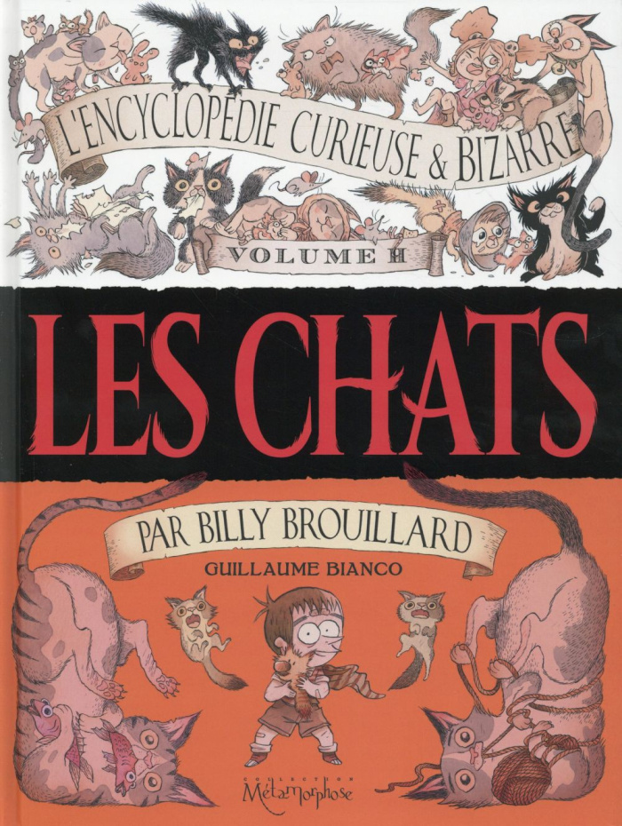 L'encyclopédie curieuse et bizarre par Billy Brouillard Tome 2 : Les chats