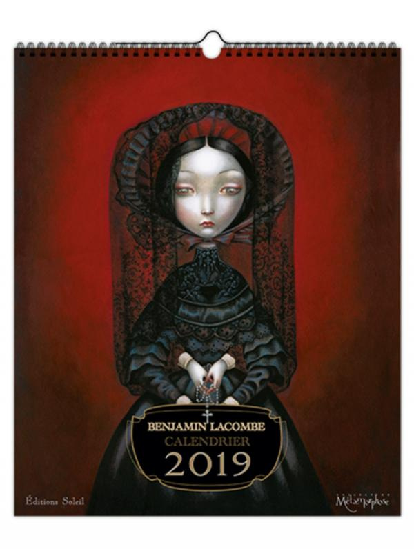Calendrier Benjamin Lacombe. Edition 2019