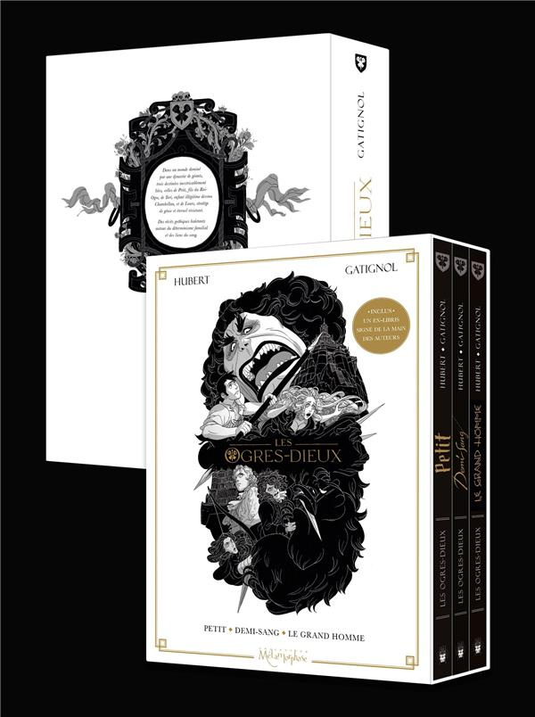 Les Ogres Dieux : Coffret en 3 volumes : Tome 1, Petit %3B Tome 2, Demi-sang %3B Tome 3, Le grand Homme
