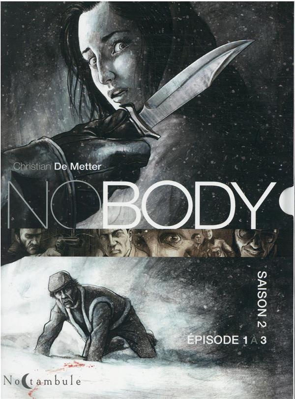 Nobody Saison 2 : Fourreau en 3 volumes. Tome 1 ; Tome 2 ; Tome 3