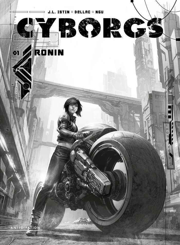 Cyborgs Tome 1 : Ronin. Edition spéciale en noir & blanc