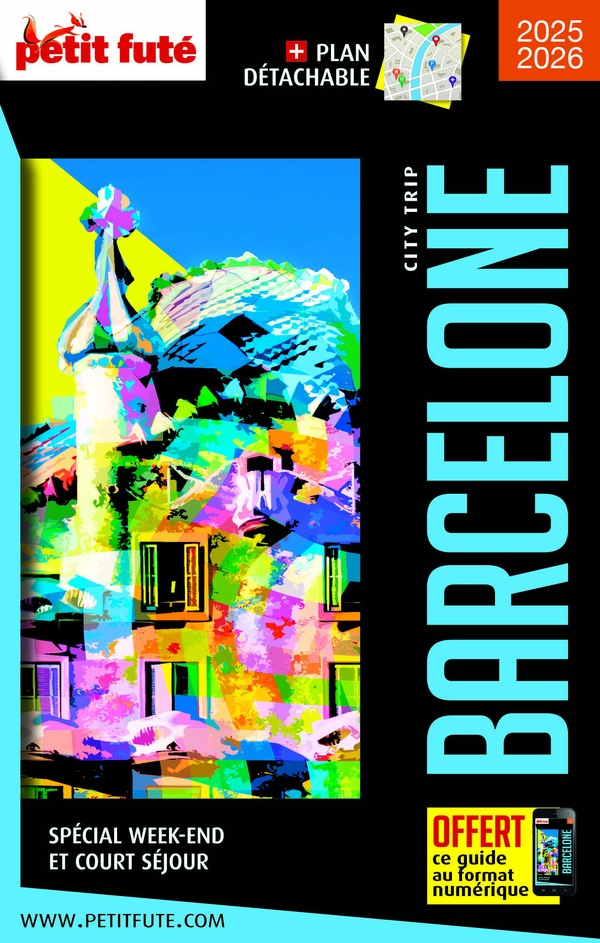Barcelone. Edition 2025-2026. Avec 1 Plan détachable