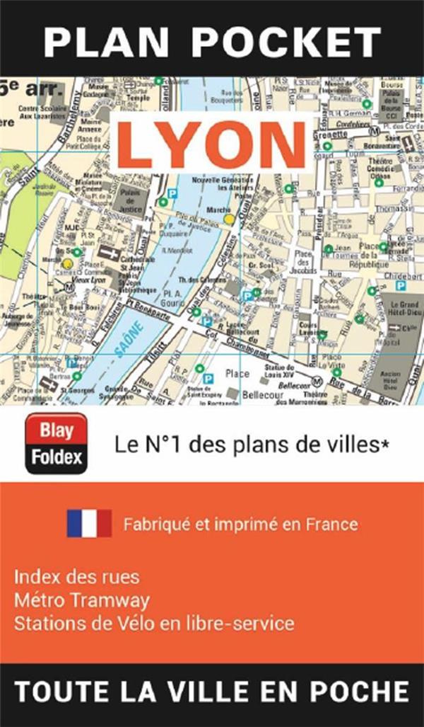 BOITE COMPTOIR PLAN POCKET DE LYON(15 EX)