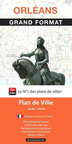 Orléans grand format. 1/13 500, avec 1 Plan détachable