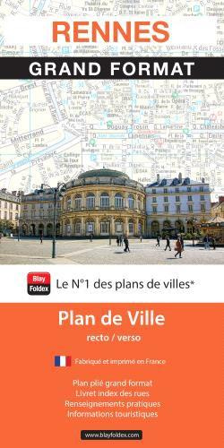 Rennes, Vitré - Fougères. Grand format 1/12 000, avec 1 Plan détachable