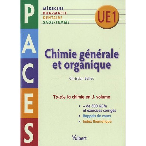 Chimie générale et organique - PACES UE1