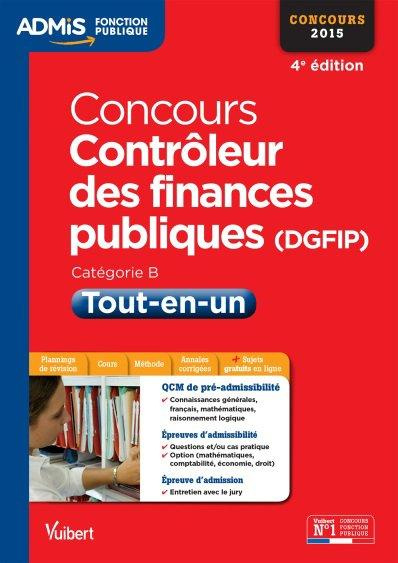 Concours Contrôleur des finances publiques (DGFIP) Catégorie B. 4e édition