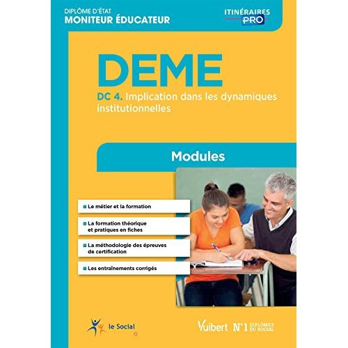 DEME. DC4 Implication dans les dynamiques institutionnelles, modules, 2e édition
