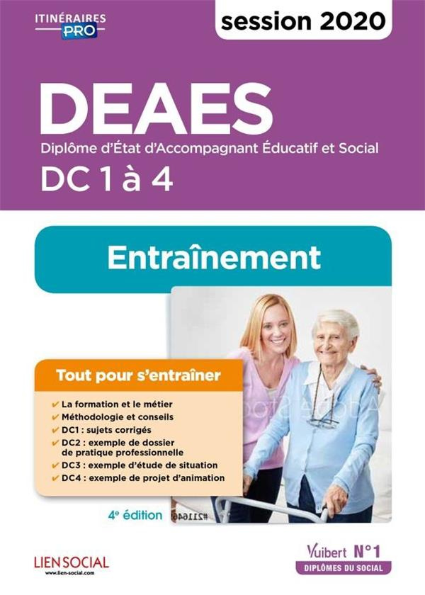 DEAES DC 1 à 4. Méthode et entraînement, Edition 2020