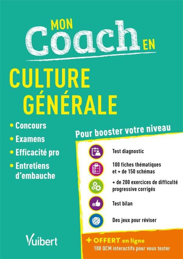 Mon coach en culture générale. Edition 2019-2020